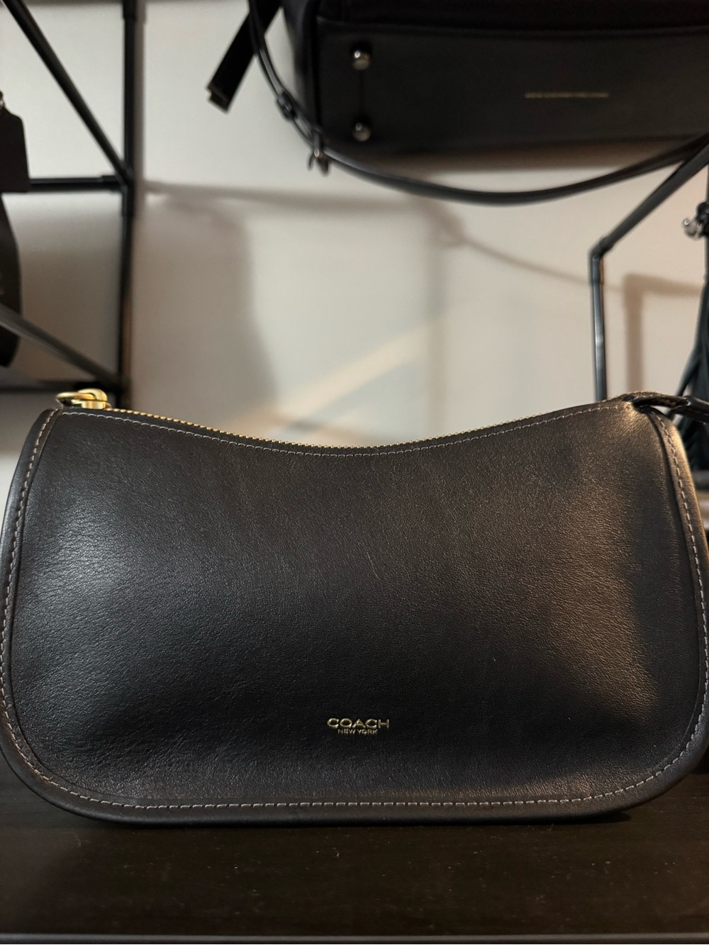 Coach Black Waverly NWOT